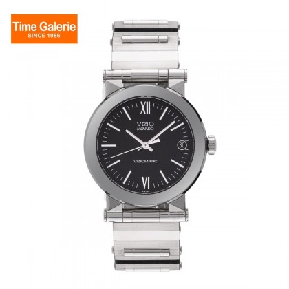 Movado MVDW83.H2.0878.R30 Vizio Automatic Stainless Steel Band Black Dial Men Watch Movado MVDW83.H2.0878.R30 Vizio Automatic Stainless Steel Band Black Dial Men Watch